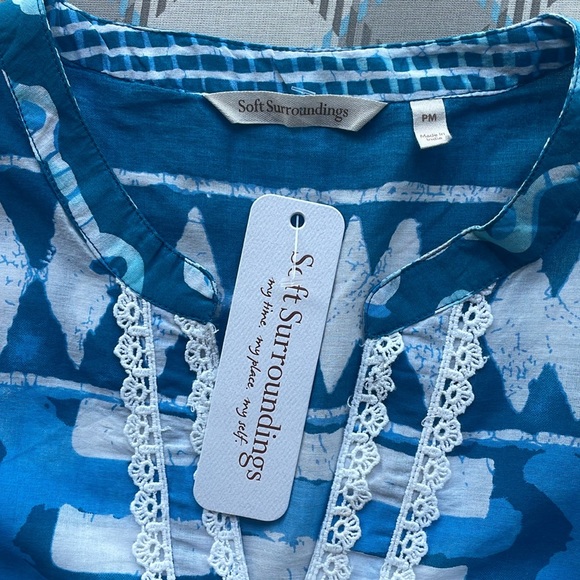 NWT Soft Surroundings Luis Tunic Top - Picture 7 of 8